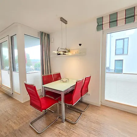 Apartmán Strandvillen - Mit 1 Schlafzimmer Und Balkon Dr-421 Binz